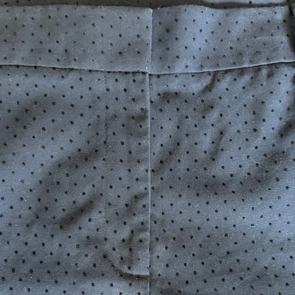 LOFT Plus Dark Blue Pants with Black Dots - Picture 5 of 12